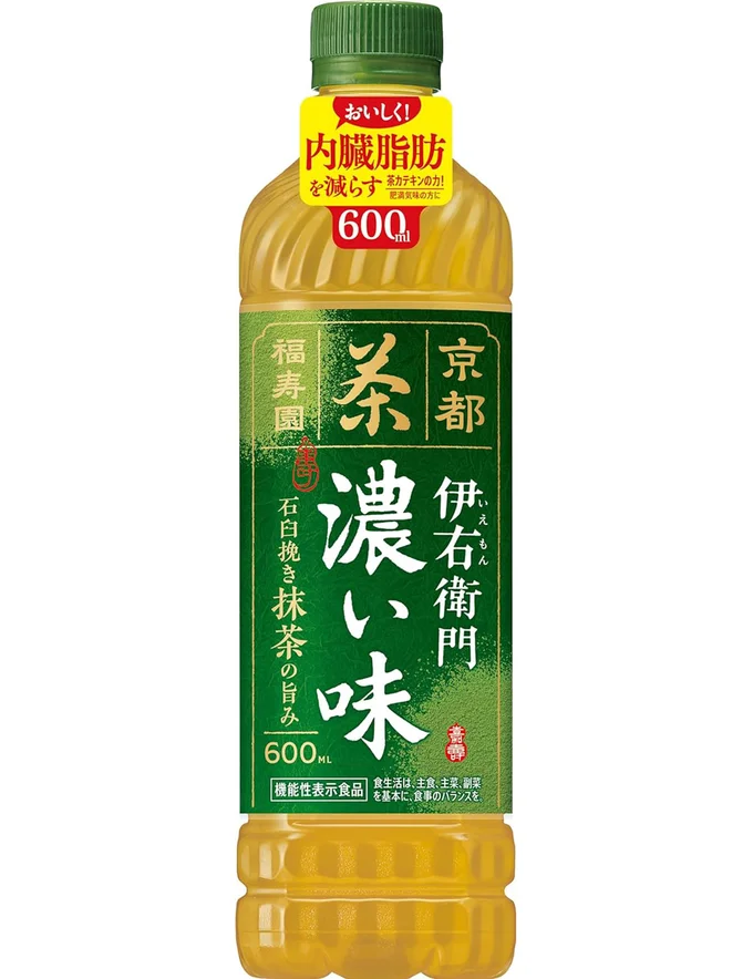 サントリー 機能性表示食品 伊右衛門 濃い味 600ml×24本