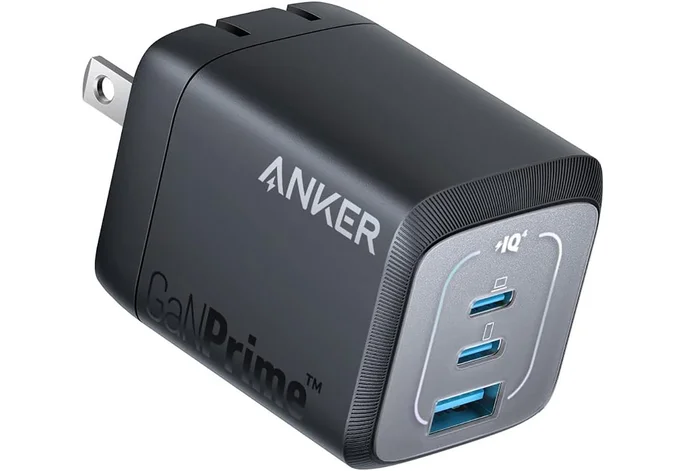 Anker Prime Wall Charger (67W, 3 ports, GaN) (ブラック)