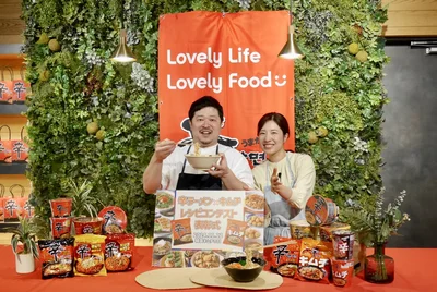 辛ラーメン×キムチレシピコンテストで特別審査員を務めたぐっち夫婦