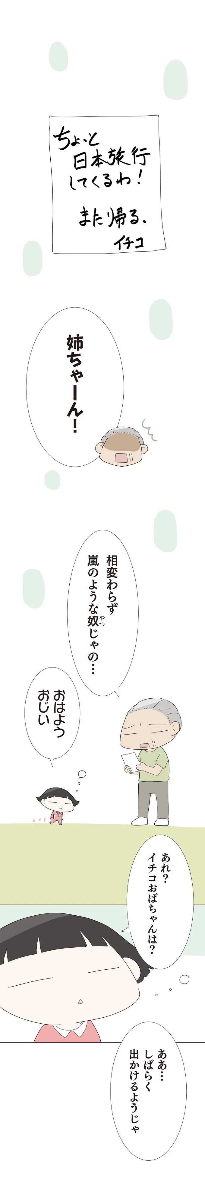 相変わらず嵐のような奴じゃの…