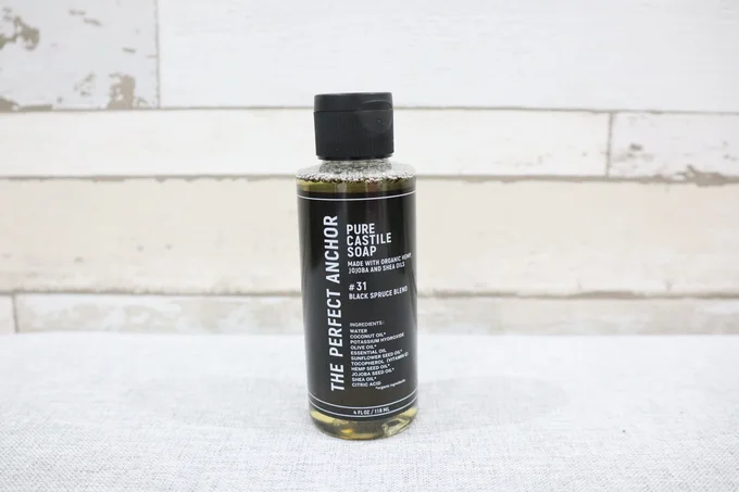 [洗顔]ザ・パーフェクトアンカーピュアカスチールソープ ＃31ブラックスプルースブレンド118ml