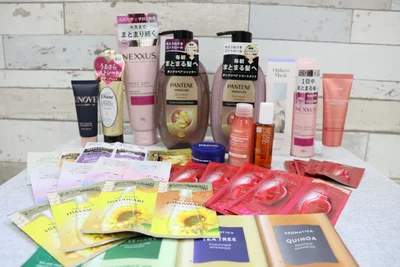 ヘアケアアイテムがズラリ！