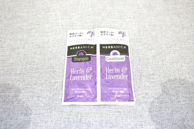 シャンプー・コンディショナー]HERBANICA パウチセット（ハーブ＆ラベンダー） 10mL×各１