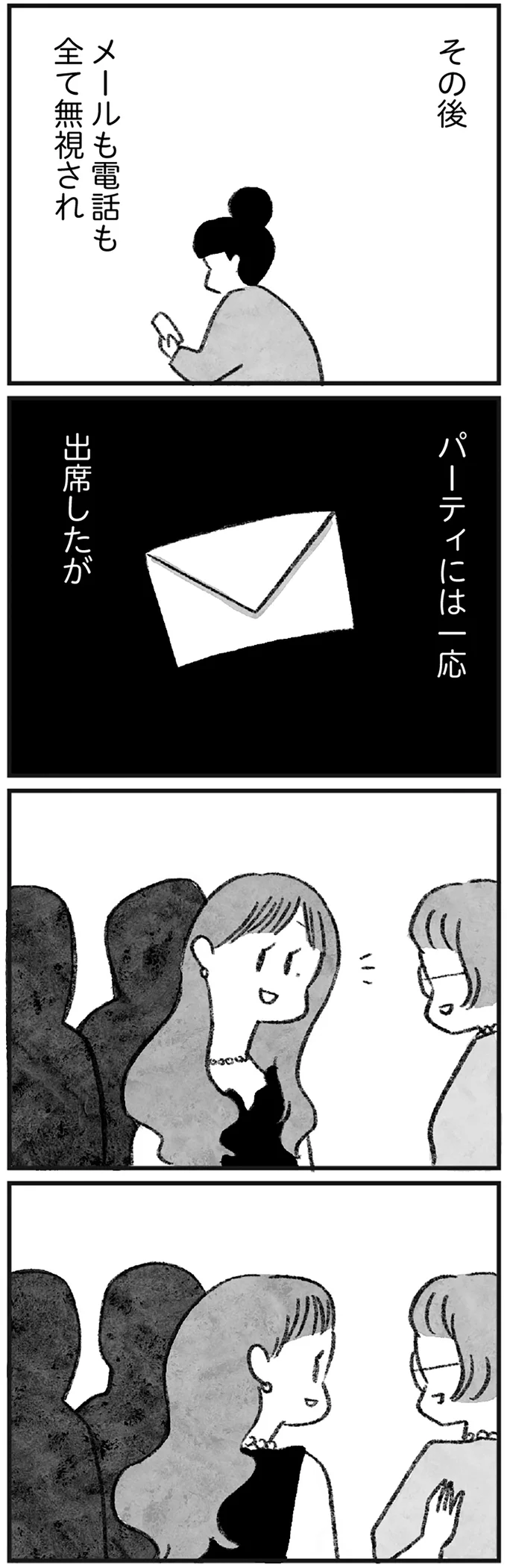 パーティには一応出席したが