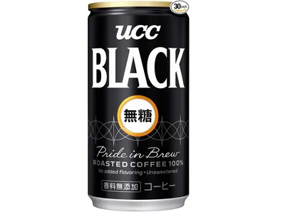 UCC ブラック無糖 コーヒー 30本
