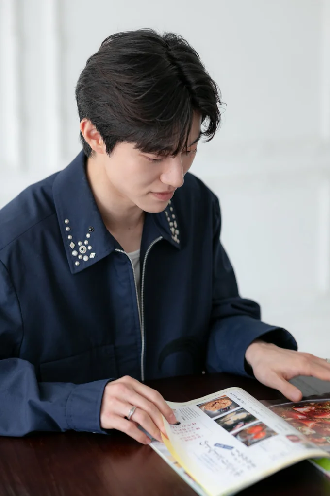 気になった料理を聞いたところ、雑誌『レタスクラブ』を一生懸命見てくださいました