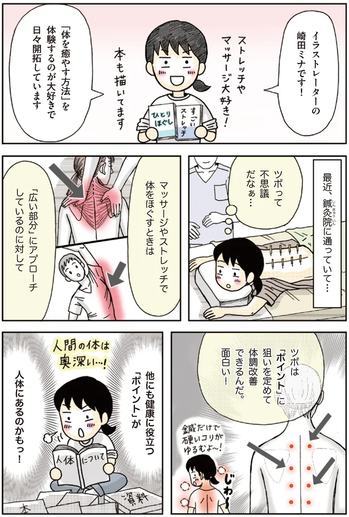 ツボって不思議だなぁ…