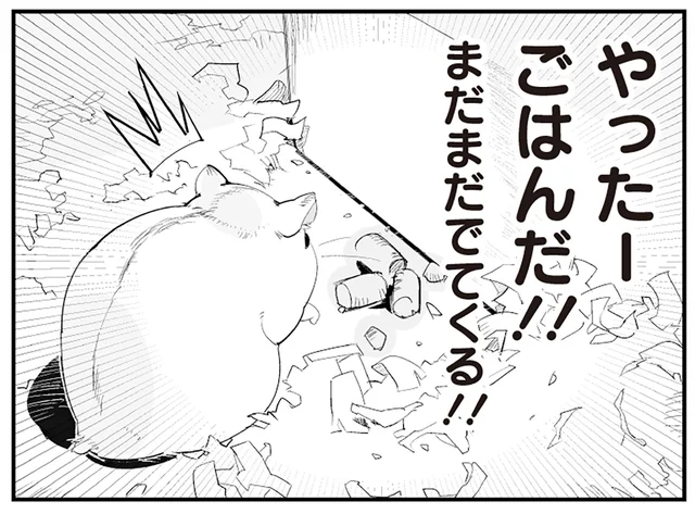 自分で貯めたごはんを「大発見」!? がんばって夢中で集めるハムスター