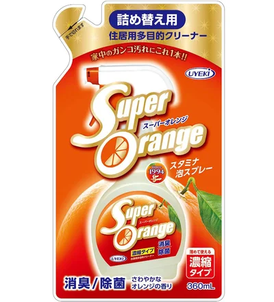 ウエキ スーパーオレンジ 住居用多目的洗剤 泡タイプN