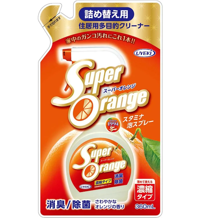 ウエキ スーパーオレンジ 住居用多目的洗剤 泡タイプN