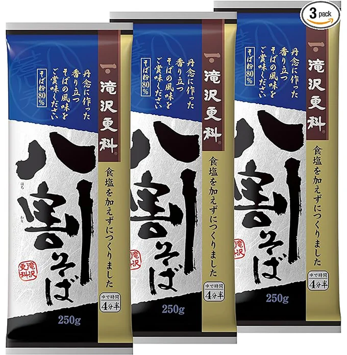 滝沢更科 八割そば
