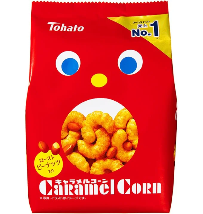 東ハト キャラメルコーン