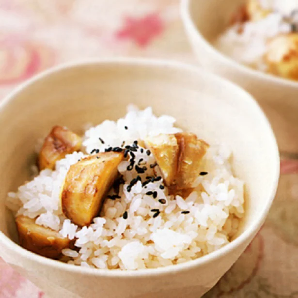 ほくほくの栗に、香りのよいご飯 。まさに秋の味！