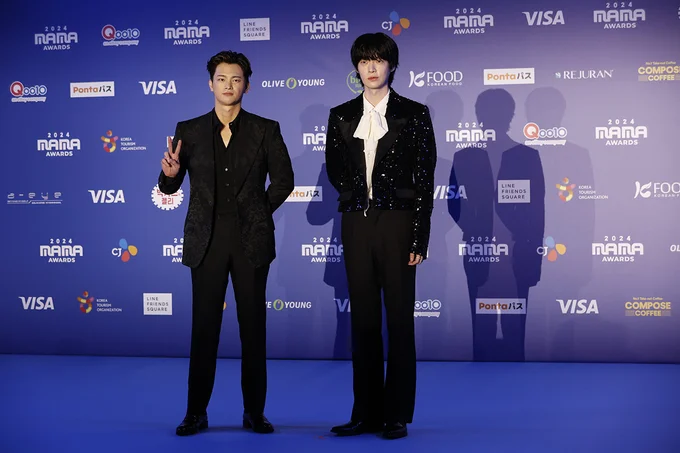 「MAMA AWARDS（Mnet ASIAN MUSIC AWARDS）」に登場したソ・イングクとアン・ジェヒョン撮り下ろし