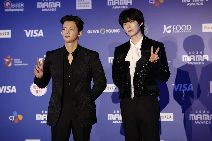 「MAMA AWARDS（Mnet ASIAN MUSIC AWARDS）」に登場したソ・イングクとアン・ジェヒョン撮り下ろし