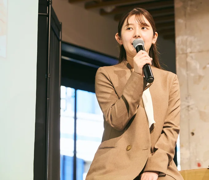 サントリー株式会社 中山莉那さん