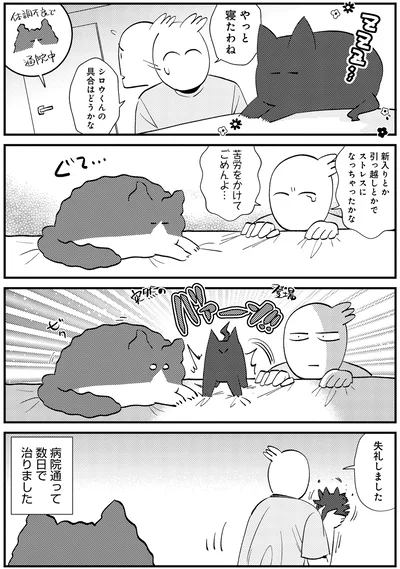 幼獣襲来