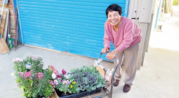 季節ごとに花の苗を買いに行くのも楽しみ〜!