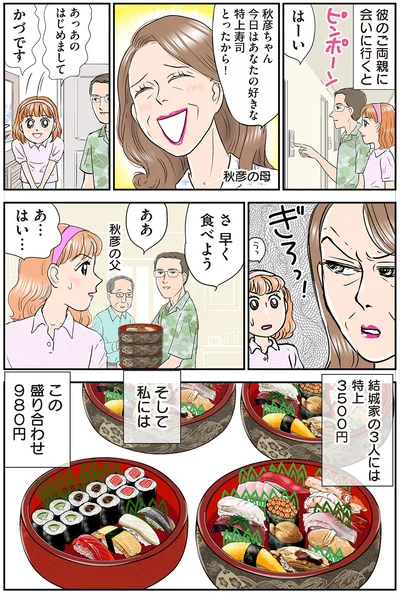 彼のご両親に会いに行くと