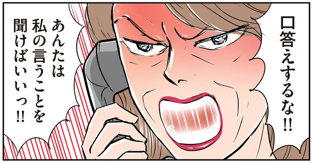 「口答えするな！」親子の縁を切ったはずでは!?毎日続く義母の電話口撃／義母クエストリターンズ（2）