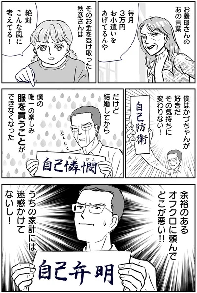 余裕のあるオフクロに頼んでどこが悪い！！