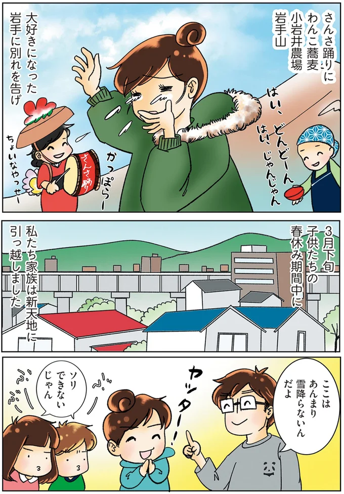 新天地に引っ越しました