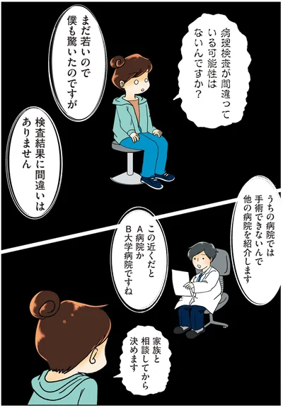検査結果に間違いはありません