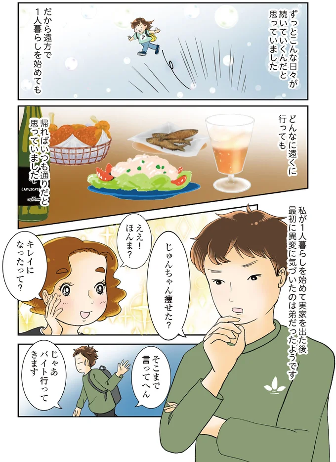 痩せた？