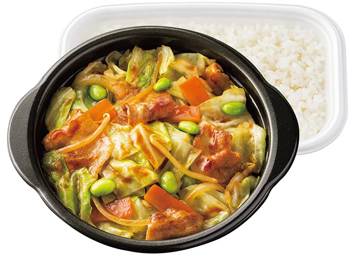 第4位 肉野菜炒め弁当