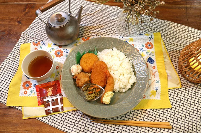 ワンプレートに盛り付ければおもてなしにも使えそう