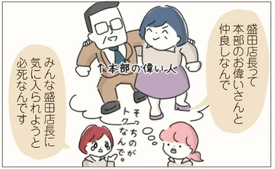気に入られようと必死なんです