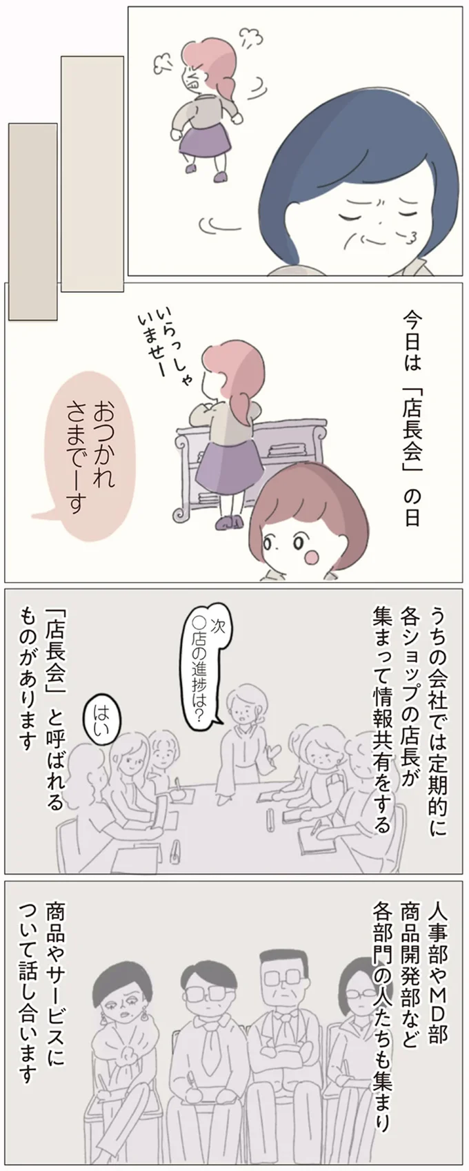 「店長会」と呼ばれるものがあります