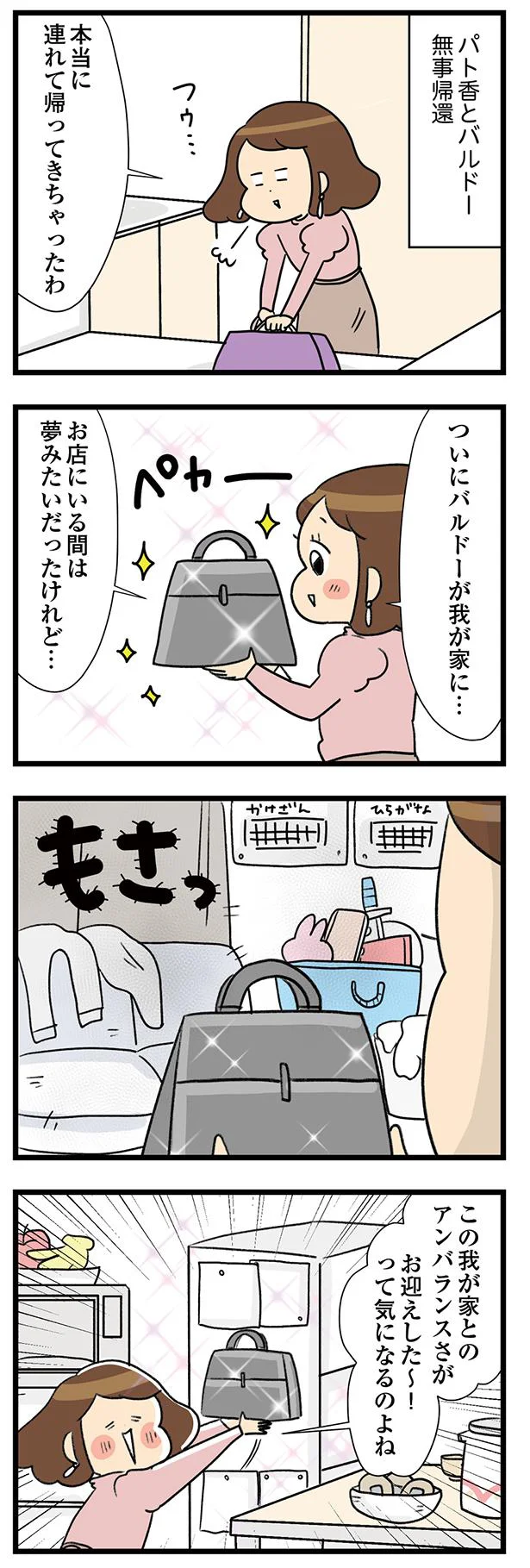 本当に連れて帰ってきちゃったわ