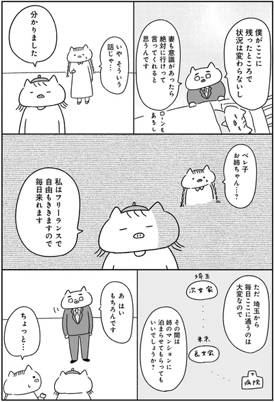 『3匹の大人ぶた』より