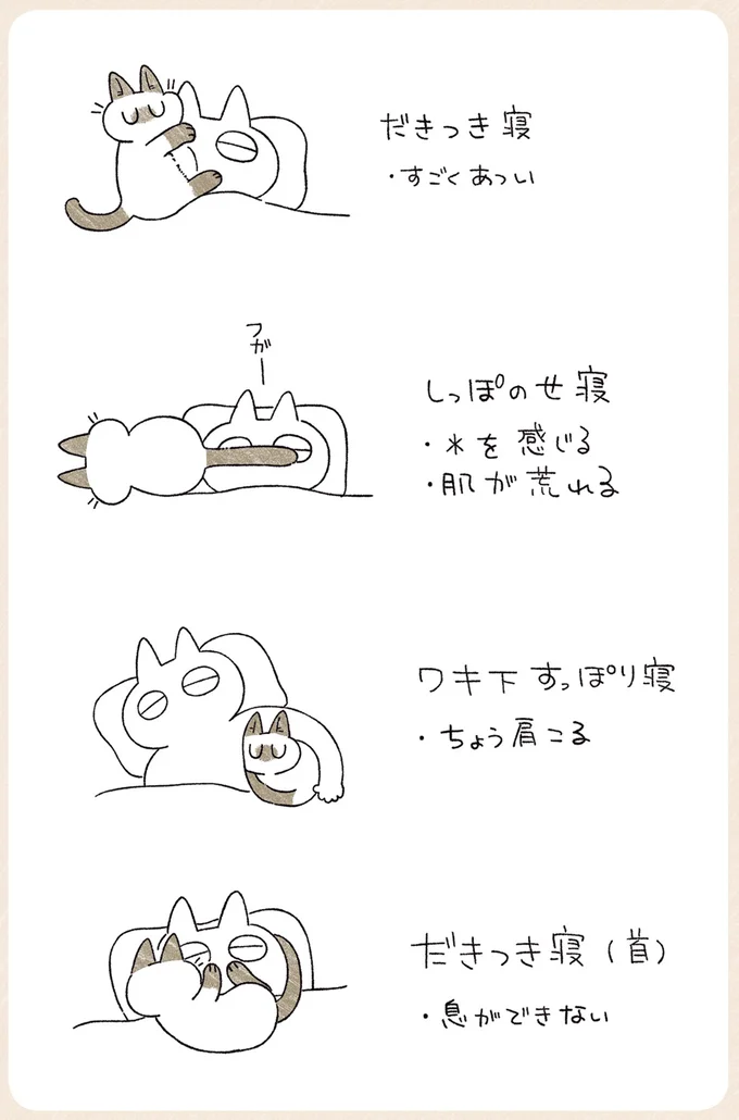 あずきさんと寝る