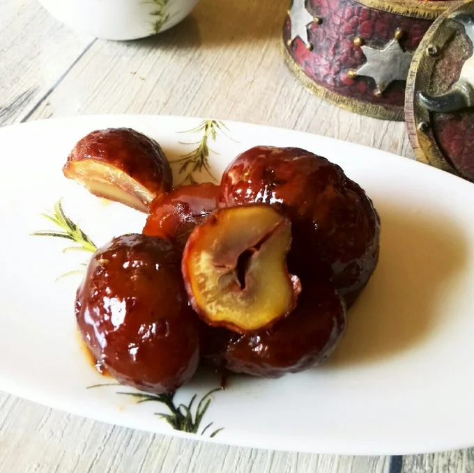 マロングラッセ風バニラ風味の栗の渋皮煮