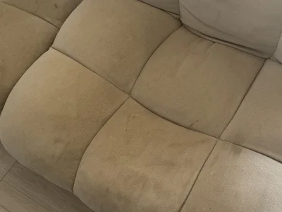 ソファカバーが外れないタイプ