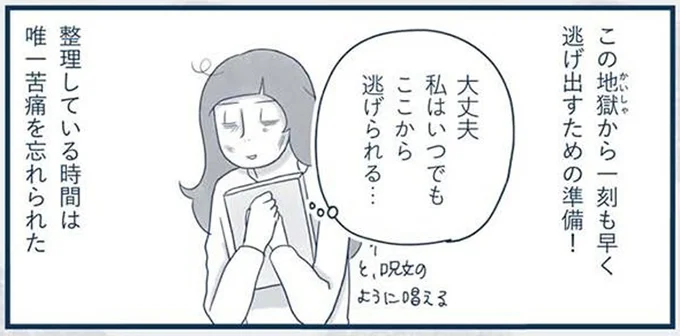 逃げ出すための準備!
