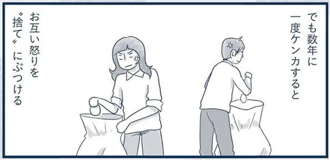 数年に一度ケンカすると