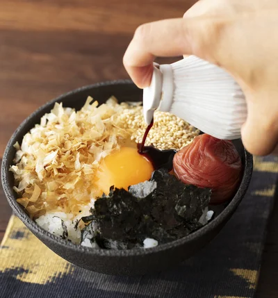 料理研究家・上島亜紀さんのリアル飯　風味満点！卵かけご飯