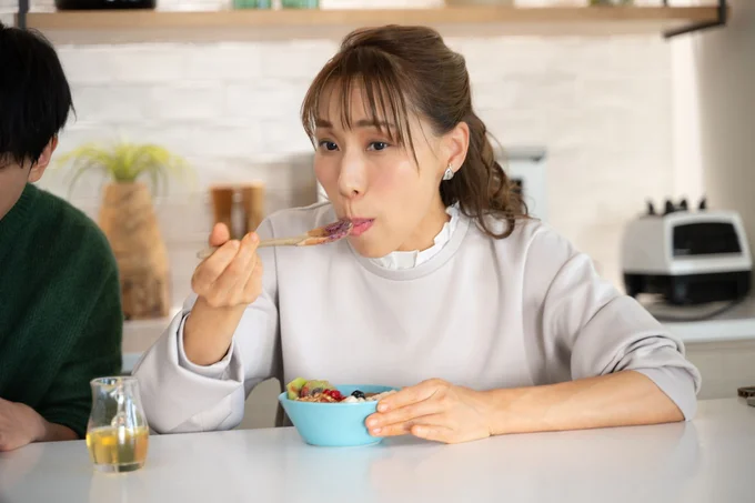 パクっといただいて「ん～、ハワイ！！」と叫んだみきママ