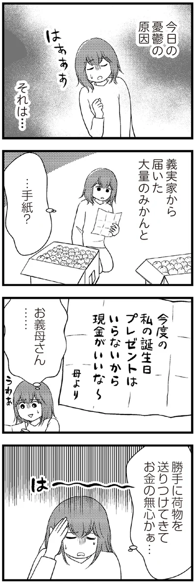 お金の無心かぁ…