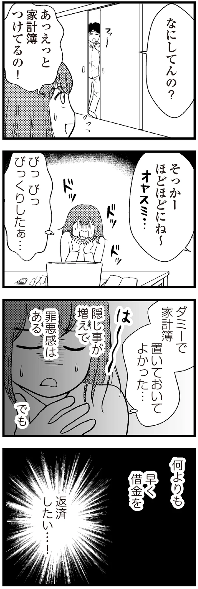 家計簿つけてるの!