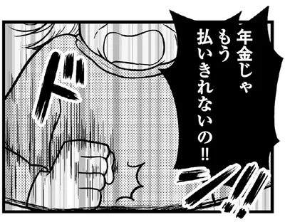 年金じゃもう払いきれないの！！