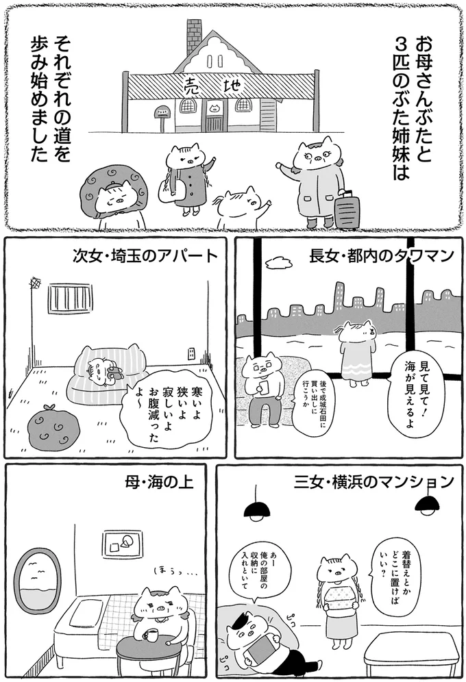 それぞれの道を歩み始めました