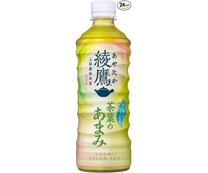 綾鷹 茶葉のあまみ 525mlPET ×24本