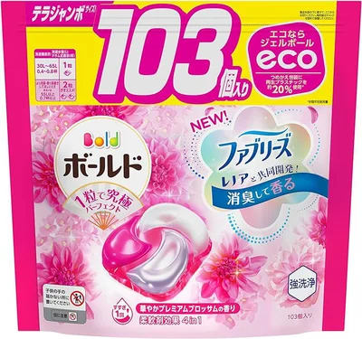 ボールド 洗濯洗剤 ジェルボール4D 詰め替え 103個 [大容量]