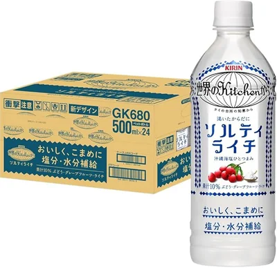 キリン 世界のKitchenから ソルティライチ 500ml 24本