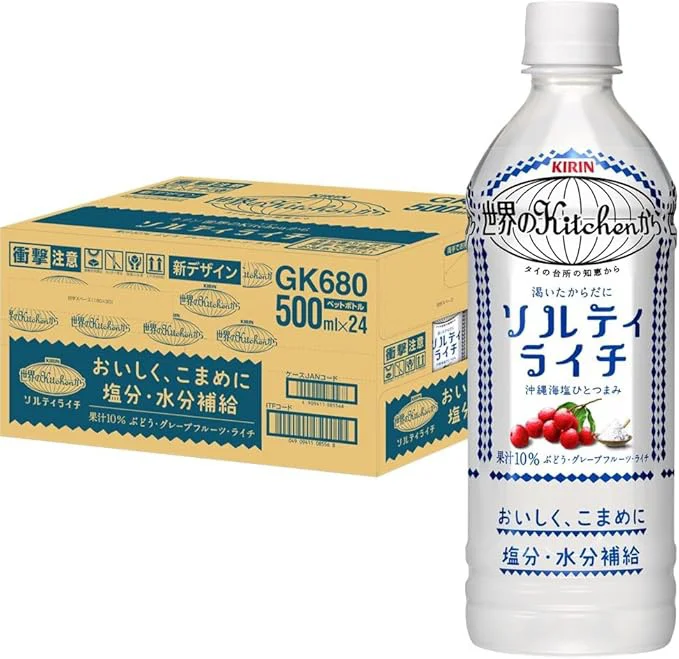 キリン 世界のKitchenから ソルティライチ 500ml 24本