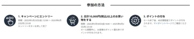 ポイントアップキャンペーン参加方法は？